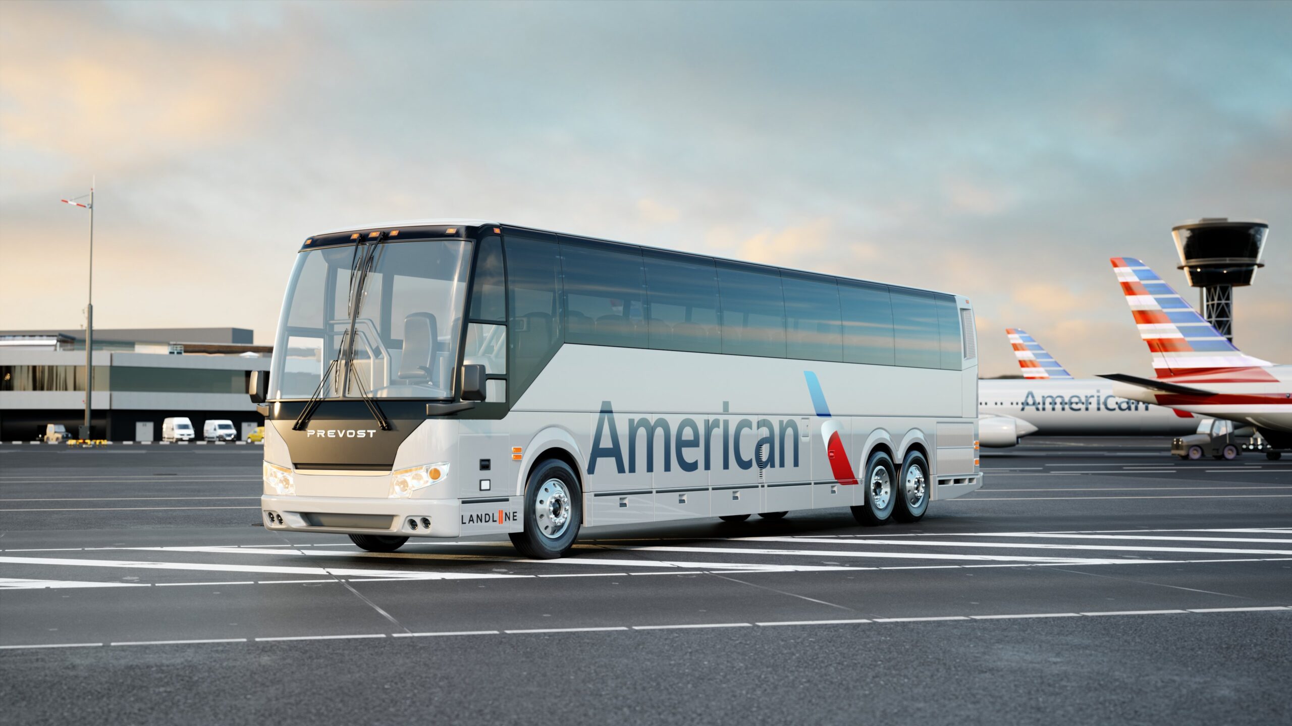 American Airlines Introduces TSA-Cleared Landline Bus Service to Philadelphia